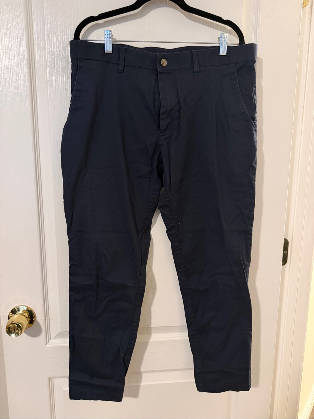 Banana Republic Men's Navy Blue Chino Pants